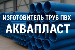 Изготовитель труб ПВХ. Компания «Аквапласт»