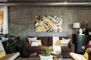 7 основных видов декора стен гостиной в современном стиле
